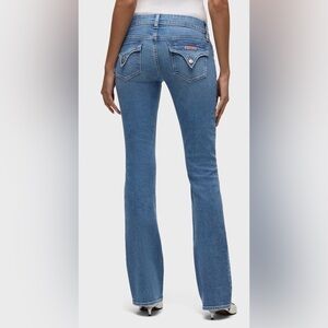Hudson Beth Mid Rise Baby Bootcut Jeans Sz 12 Light‎ Wash Premium Designer Denim